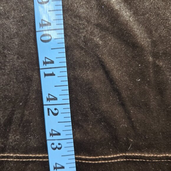 HOMMAGE Velvet Jumpsuit – Women’s Size Large – Long Sleeve Mesh V-Neck - Picture 12 of 13